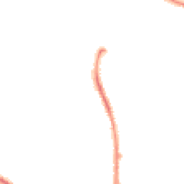 Night-time road noise heatmap for LS6 1NA