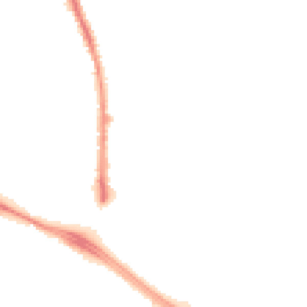 Night-time road noise heatmap for LS6 1RN