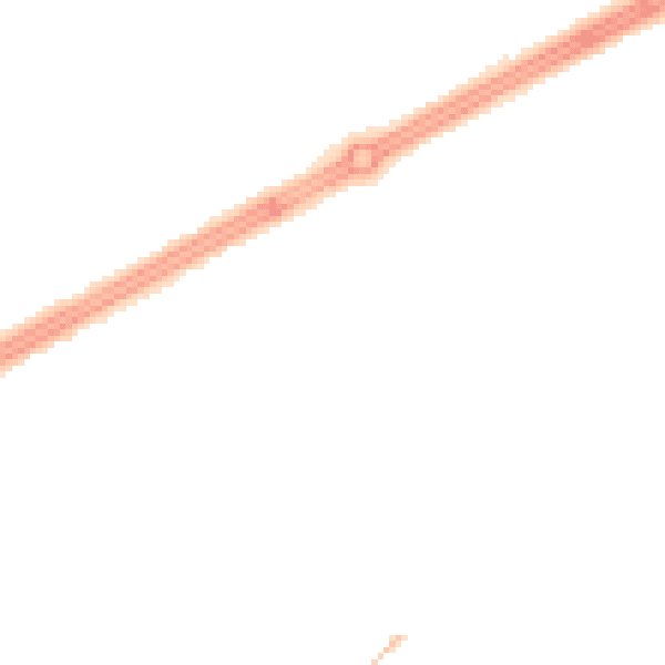Night-time road noise heatmap for LS8 3JB