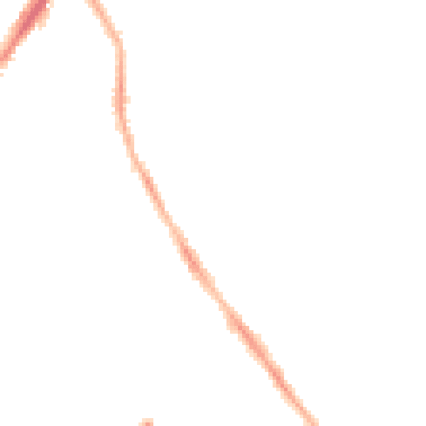 Night-time road noise heatmap for LS8 3RJ