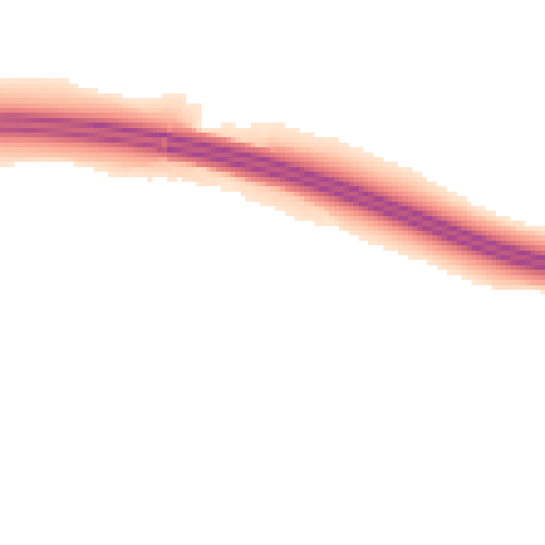Night-time road noise heatmap for LS9 0FB