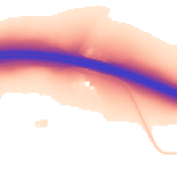 Daytime road noise heatmap for LS9 0FH