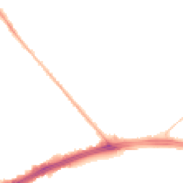 Night-time road noise heatmap for LS9 6LH