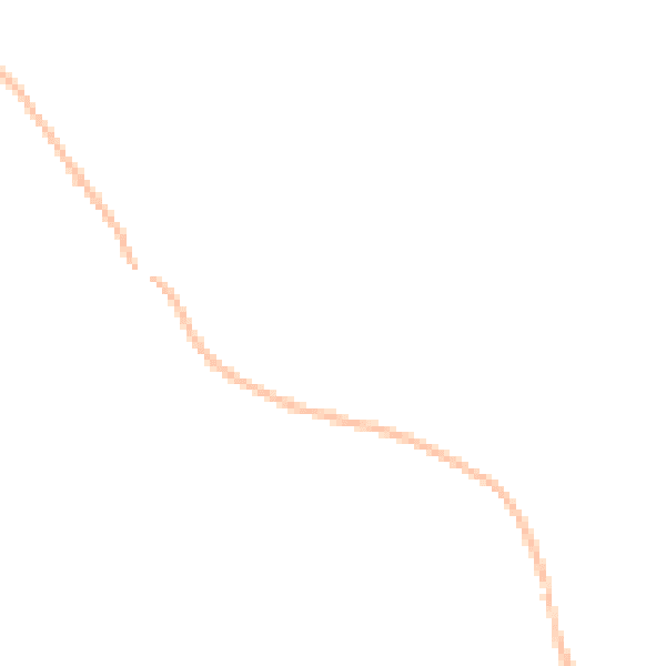 Night-time road noise heatmap for LU2 9PY