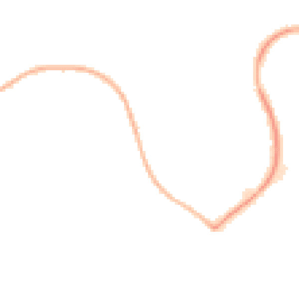 Night-time road noise heatmap for LU3 4DH