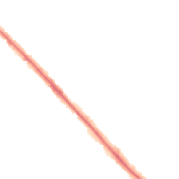 Night-time road noise heatmap for LU5 4AB