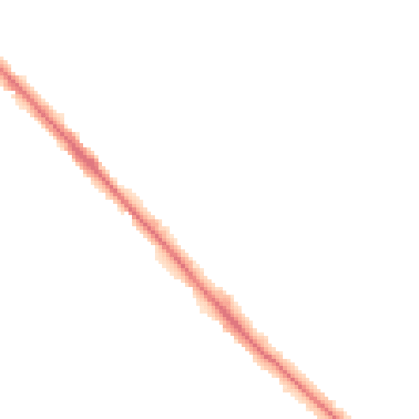 Night-time road noise heatmap for LU5 4AL
