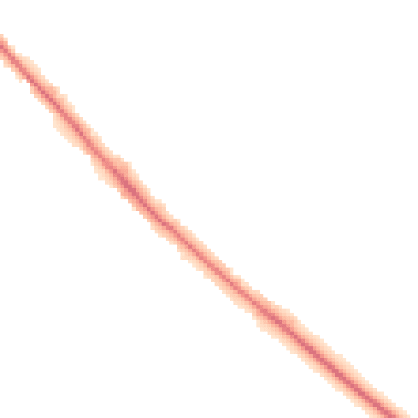 Night-time road noise heatmap for LU5 4DT