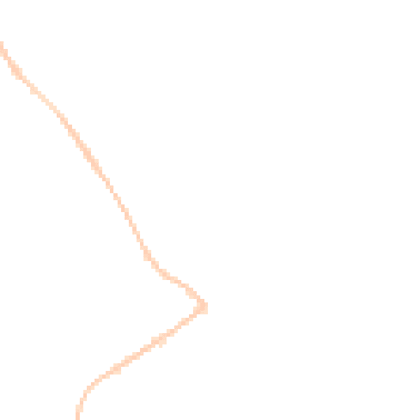 Night-time road noise heatmap for LU5 5HJ
