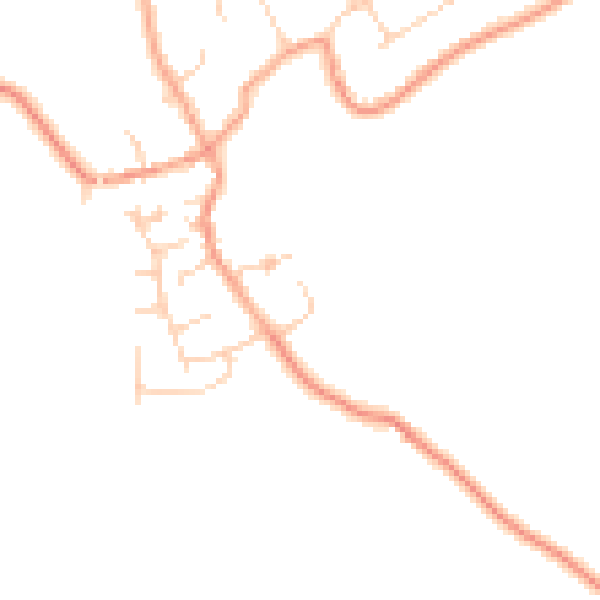 Daytime road noise heatmap for LU5 6LP