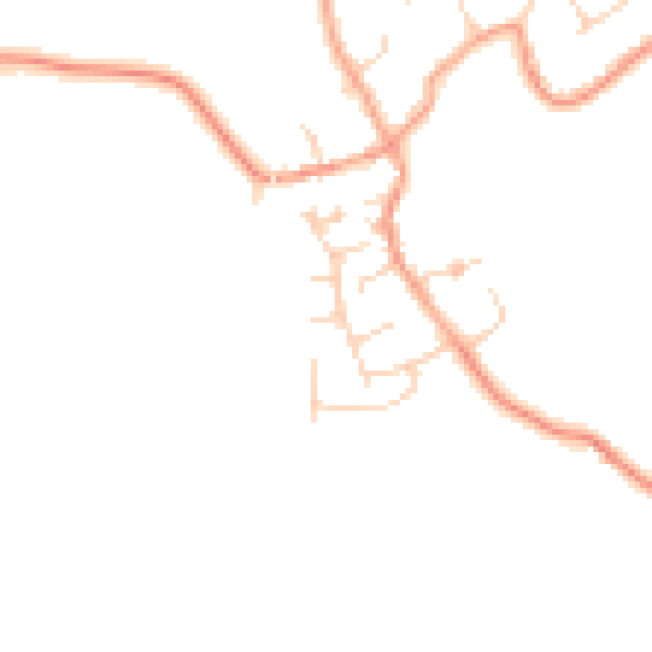 Daytime road noise heatmap for LU5 6LT