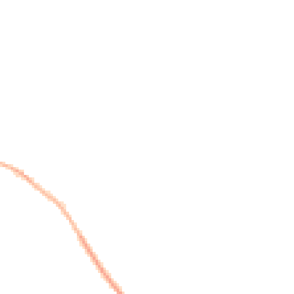 Night-time road noise heatmap for LU6 2FP