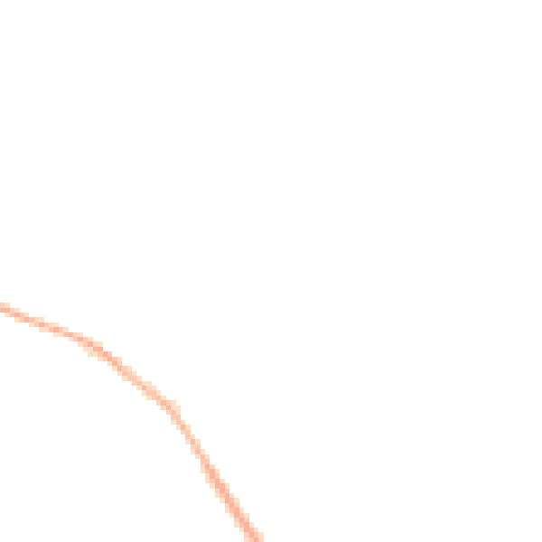 Night-time road noise heatmap for LU6 2FS