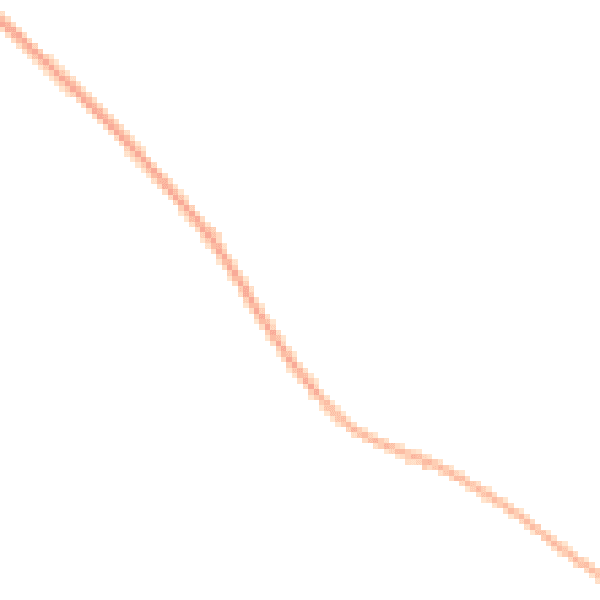 Night-time road noise heatmap for LU6 2GA
