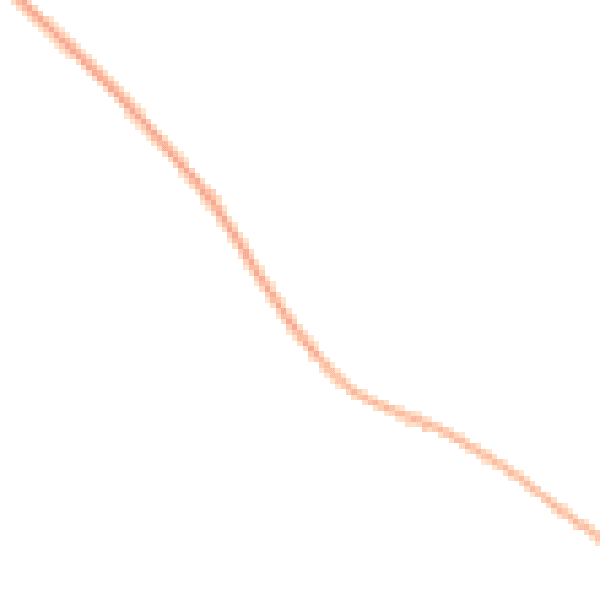 Night-time road noise heatmap for LU6 2HD