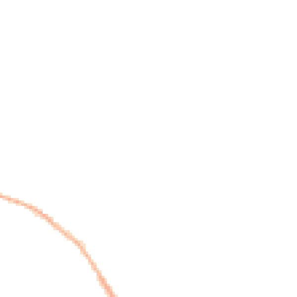 Night-time road noise heatmap for LU6 2JN