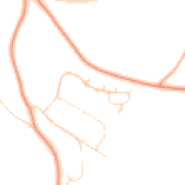 Daytime road noise heatmap for LU6 2PF