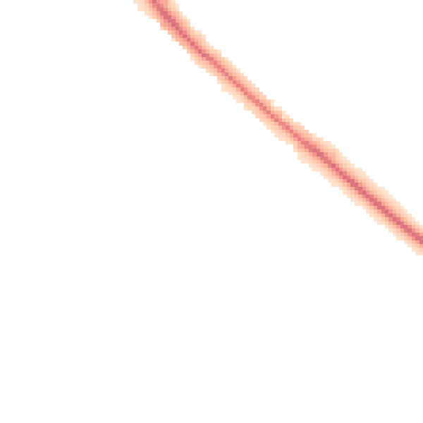 Night-time road noise heatmap for LU6 3LX