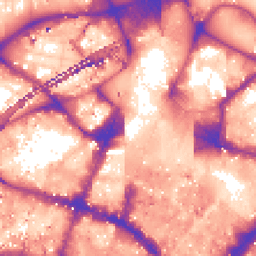 Daytime road noise heatmap for M1 1AD