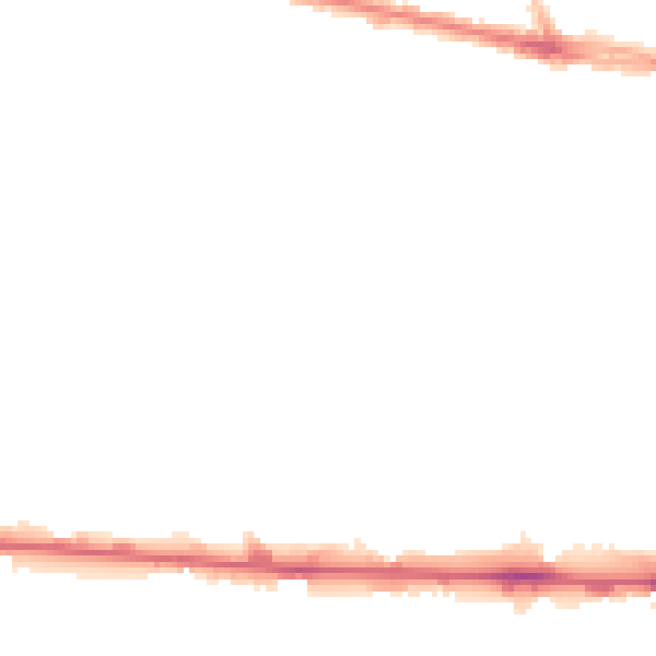 Night-time road noise heatmap for M11 1AP