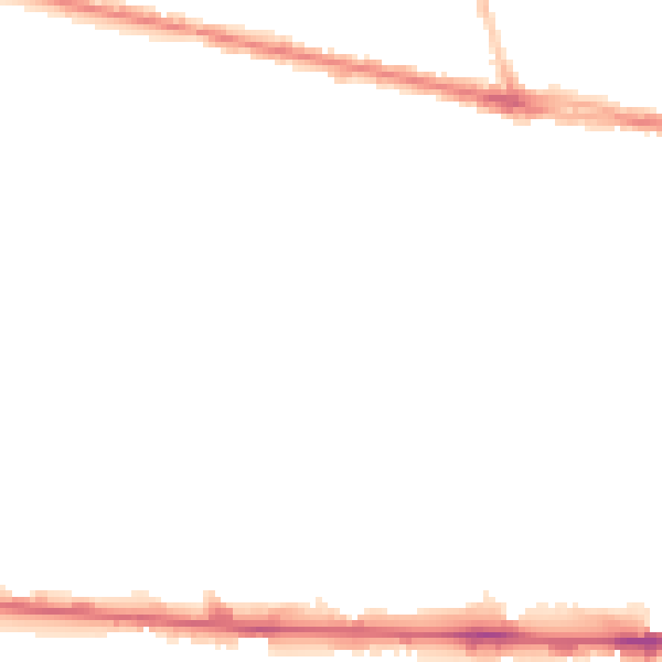Night-time road noise heatmap for M11 1AY