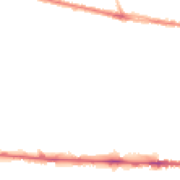 Night-time road noise heatmap for M11 1AZ