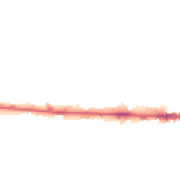 Night-time road noise heatmap for M11 1BE