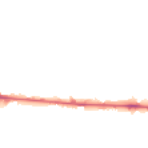Night-time road noise heatmap for M11 1BN