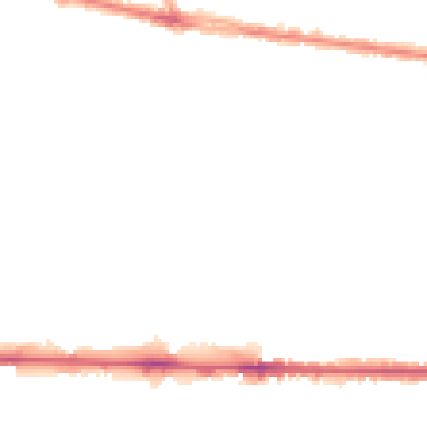 Night-time road noise heatmap for M11 1DS