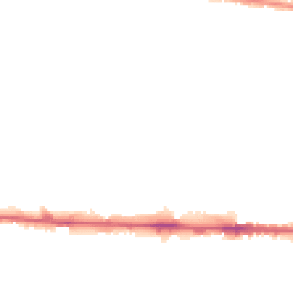 Night-time road noise heatmap for M11 1DW