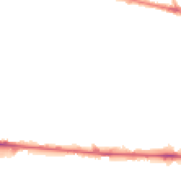 Night-time road noise heatmap for M11 1GF