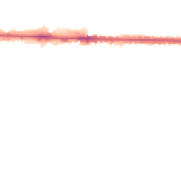 Night-time road noise heatmap for M11 1LL