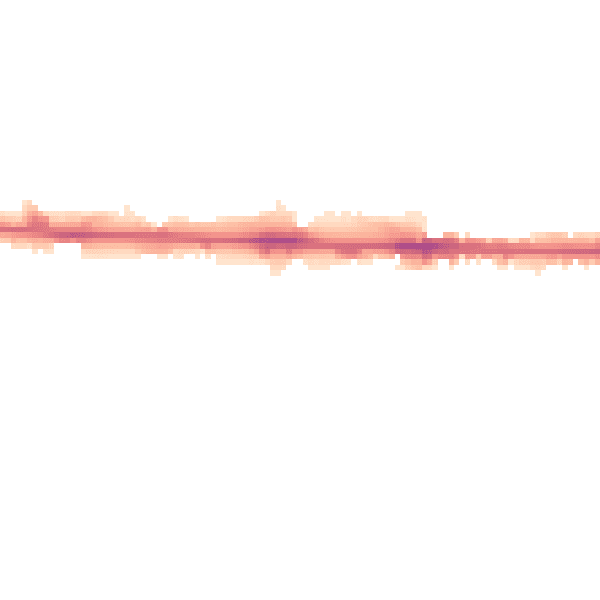 Night-time road noise heatmap for M11 1NH