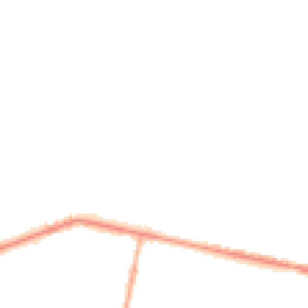 Night-time road noise heatmap for M11 4HE
