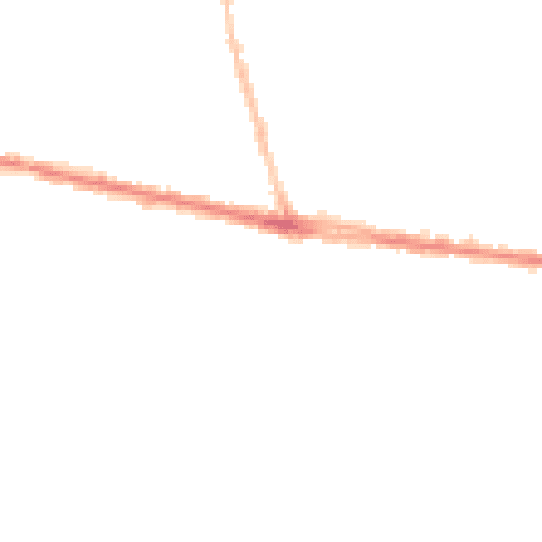 Night-time road noise heatmap for M11 4PH