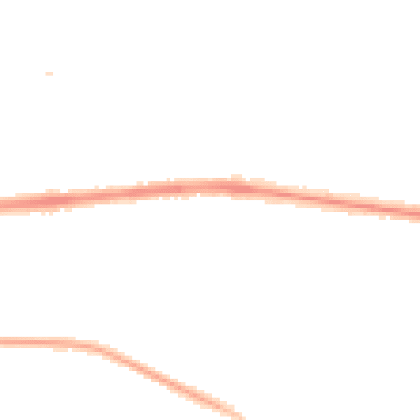 Night-time road noise heatmap for M14 7FF