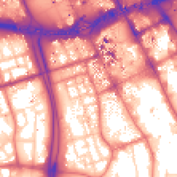 Daytime road noise heatmap for M15 6TB
