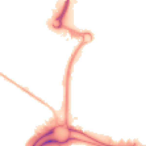 Night-time road noise heatmap for M17 1JT