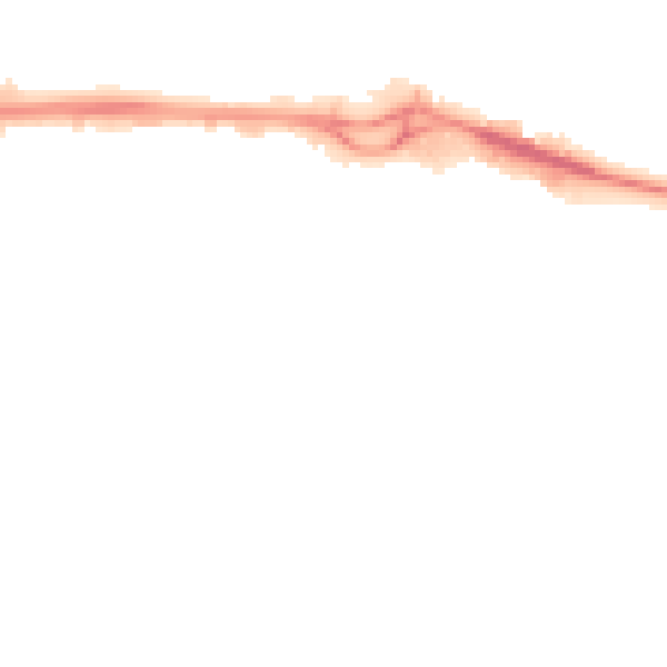 Night-time road noise heatmap for M17 1JZ