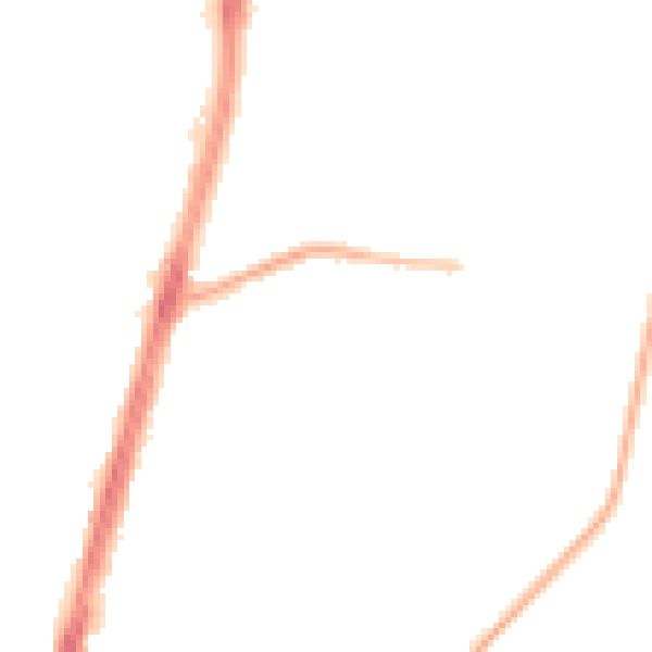 Night-time road noise heatmap for M19 1AE