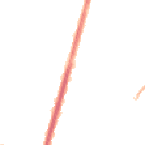 Night-time road noise heatmap for M19 1NQ