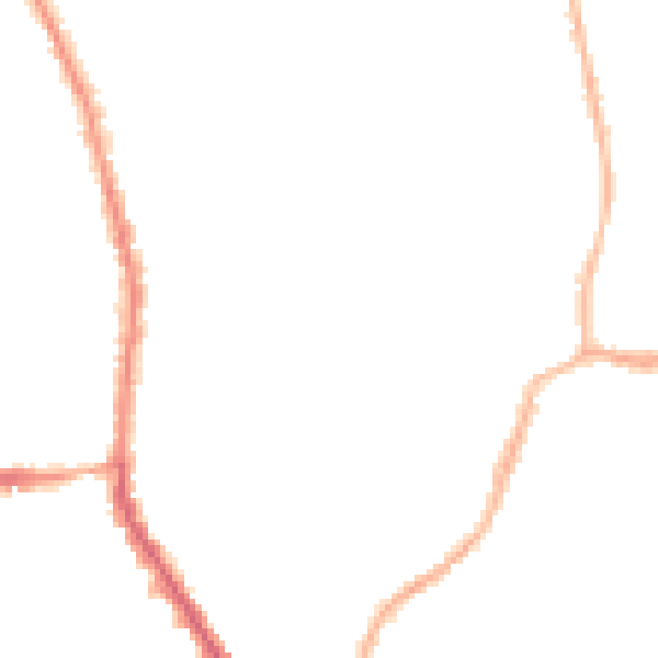 Night-time road noise heatmap for M19 3EH