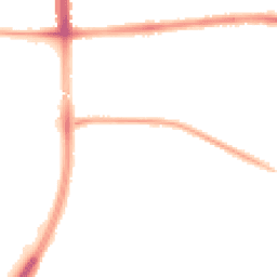 Night-time road noise heatmap for M20 1BL