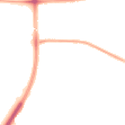 Night-time road noise heatmap for M20 1BP