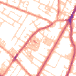 Daytime road noise heatmap for M20 1HR