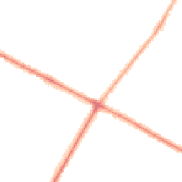 Night-time road noise heatmap for M20 2PZ