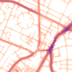 Daytime road noise heatmap for M20 3GJ