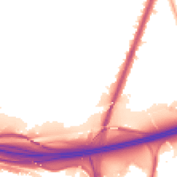 Night-time road noise heatmap for M20 5QD