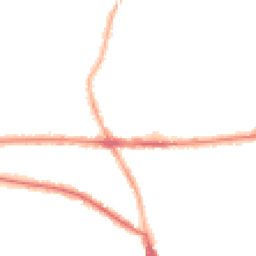 Night-time road noise heatmap for M21 0AT