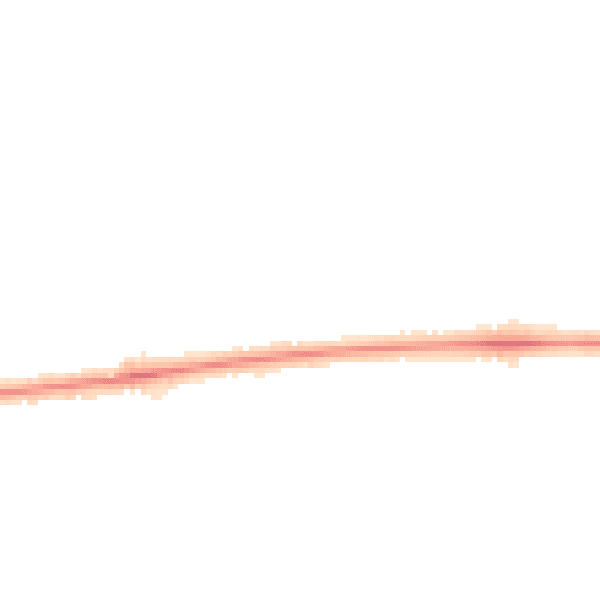 Night-time road noise heatmap for M21 0BB